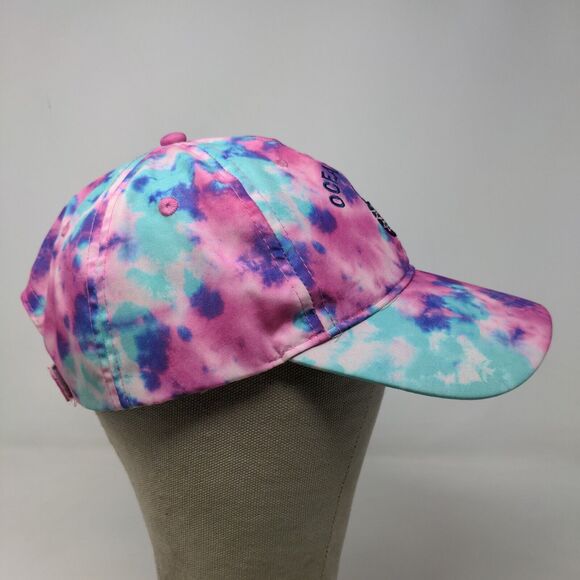 Lucky 7 USA Women's Strapback Hat Multicolor Tie Dye Embroidered Ocean City NJ - Picture 6 of 11